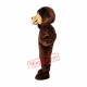 Brown Grizzly Bear Flexible Mascot Costume