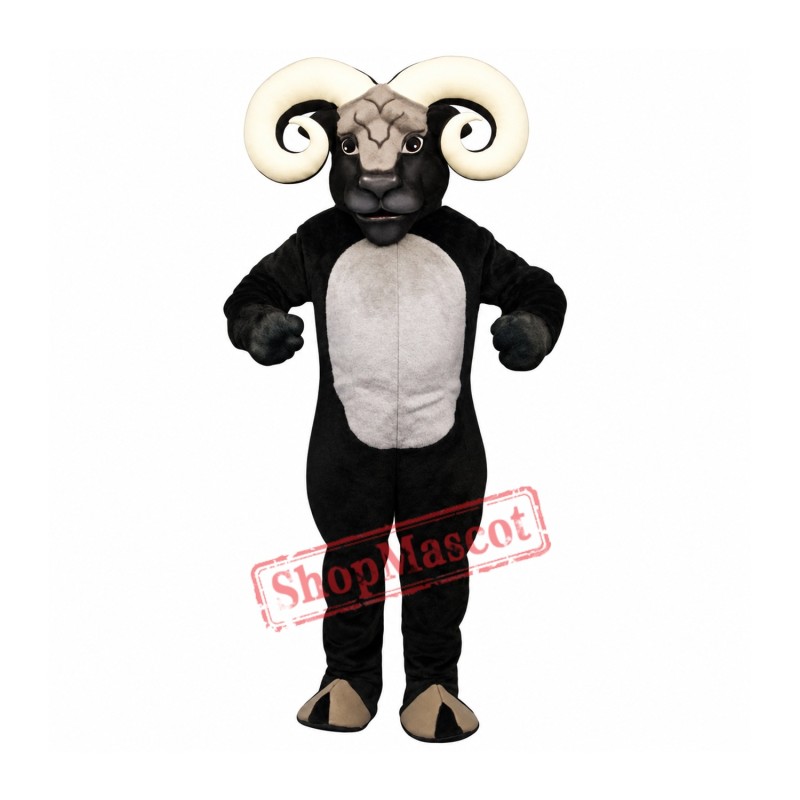 Blocking Ram Mascot Costume Blocking Ram Mascot Costume