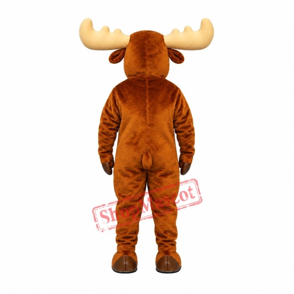 Moony Moose Mascot Costume