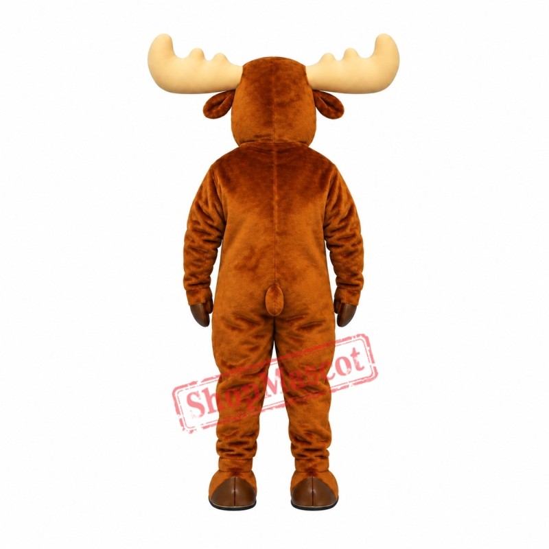 Moony Moose Mascot Costume