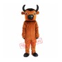 Brown Buffalo Mascot Costume